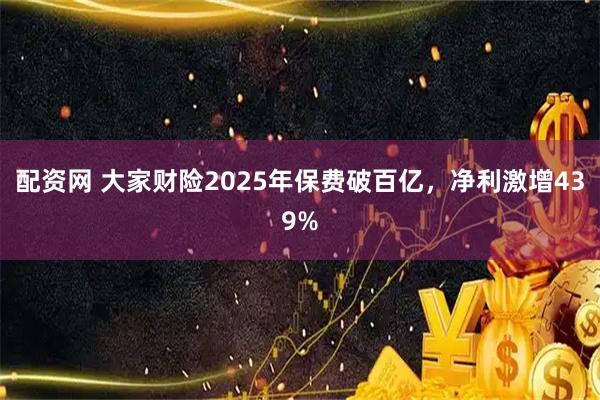 配资网 大家财险2025年保费破百亿，净利激增439%